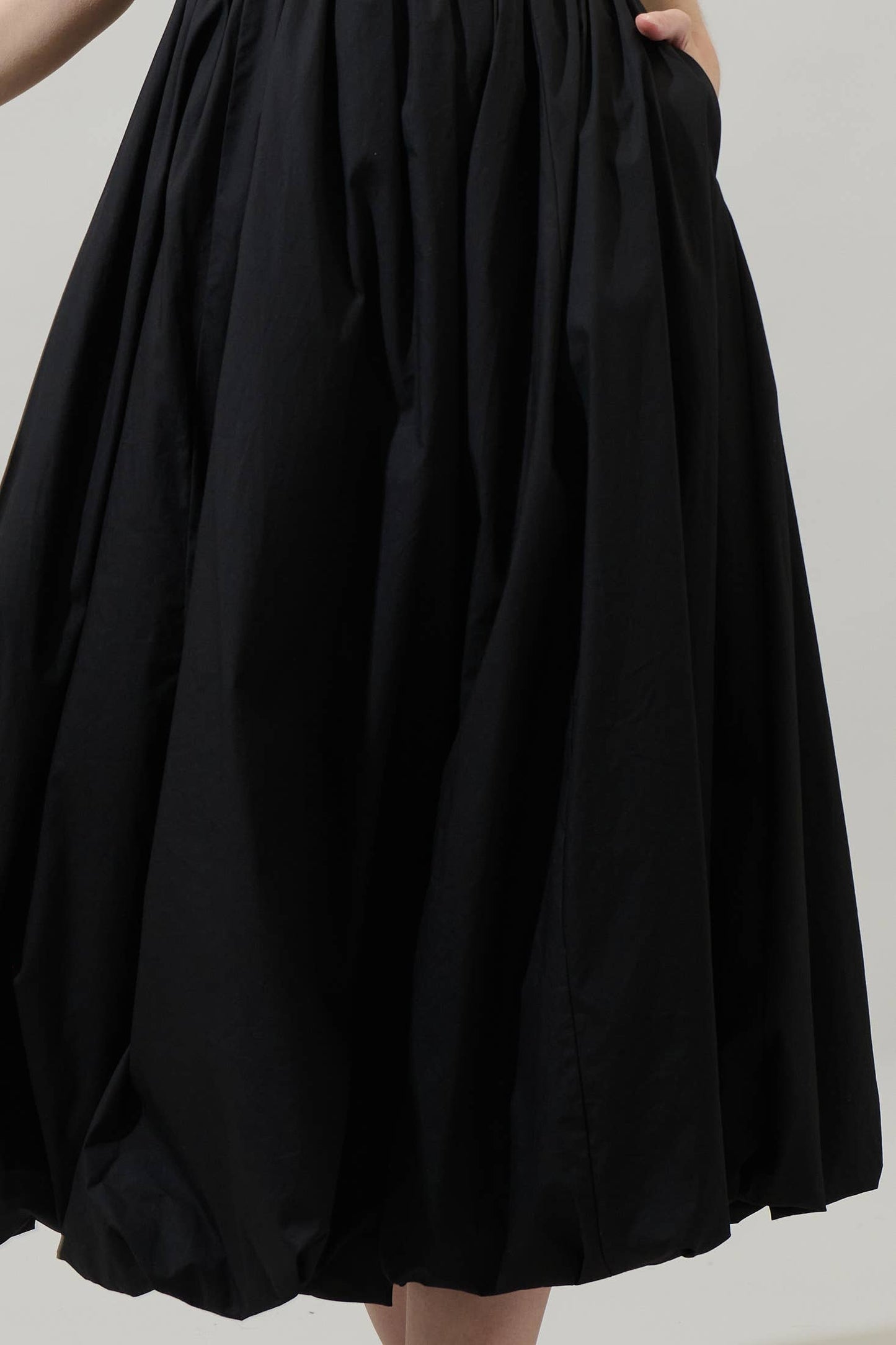 Strapless Maxi Dress - Black