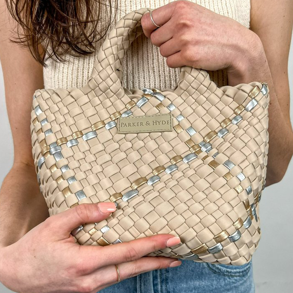 Woven Mini Tote