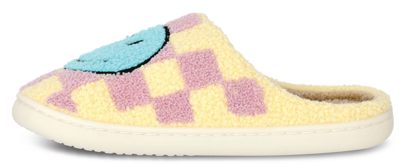 Happy Check Slippers