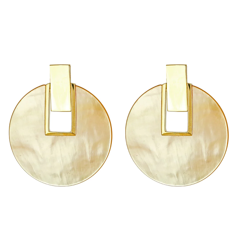 Charlotte Disc Earring