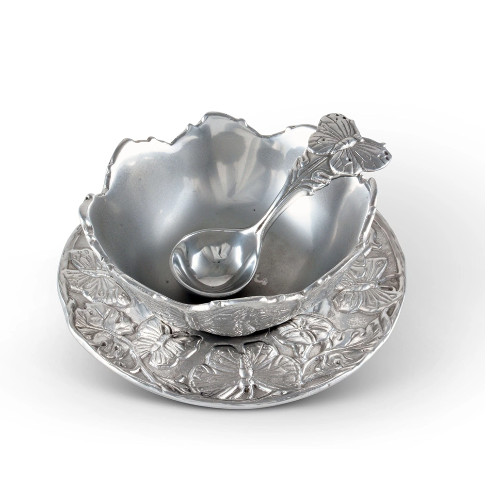 Butterfly Condiment Set 3-Piece
