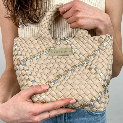 Woven Mini Tote