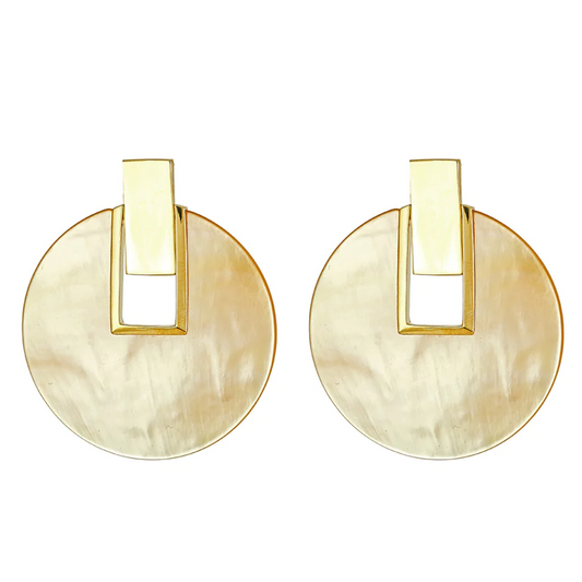 Charlotte Disc Earring