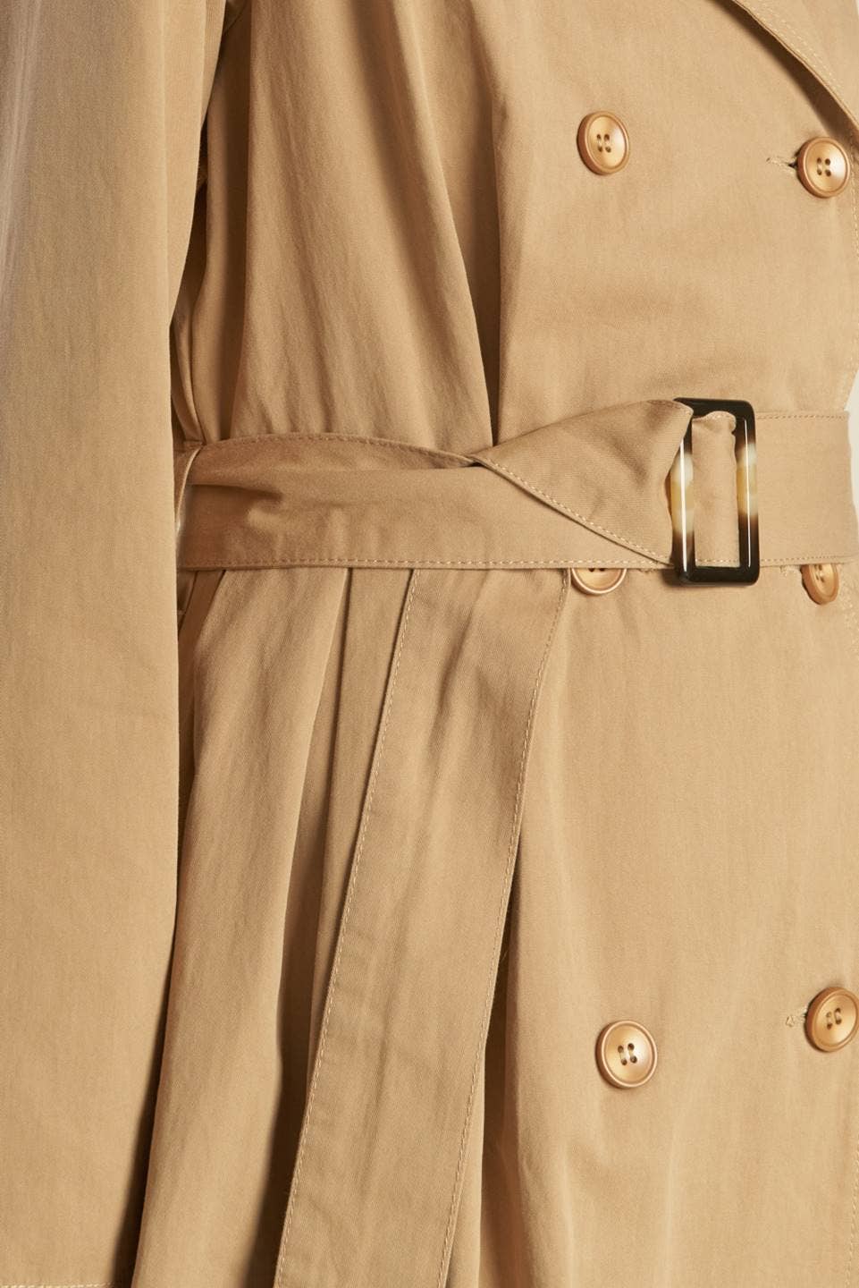 Midi trench coat dress