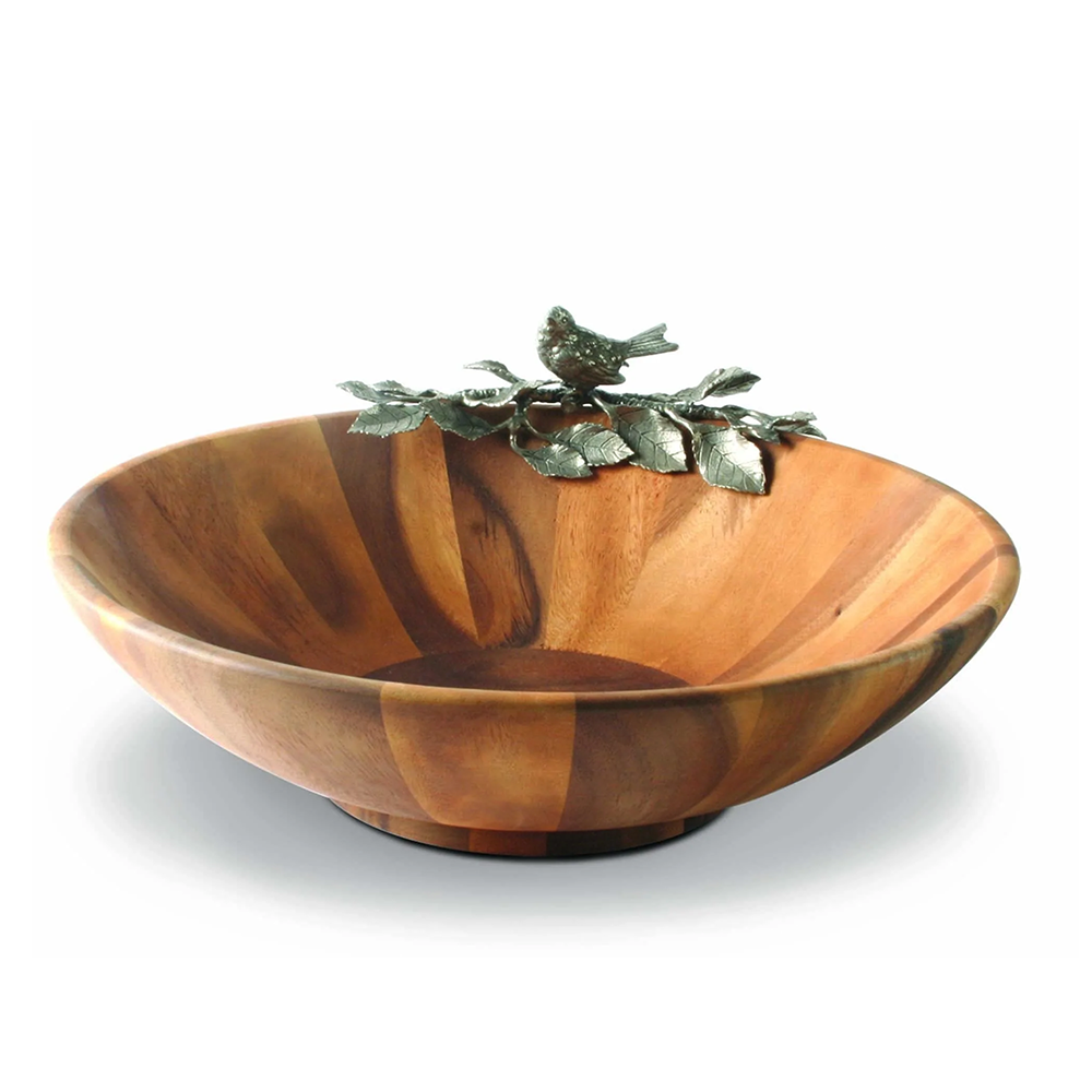 Song Bird Salad Serving Bowl