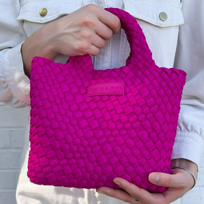 Woven Mini Tote