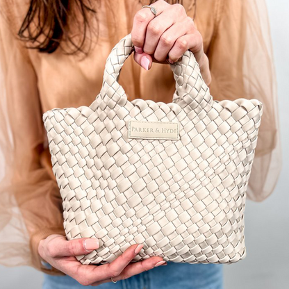 Woven Mini Tote