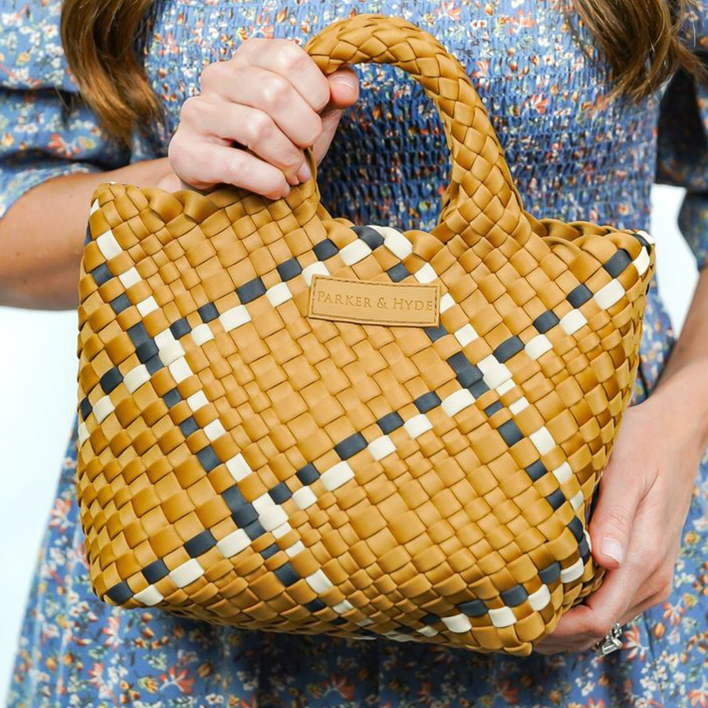 Woven Mini Tote
