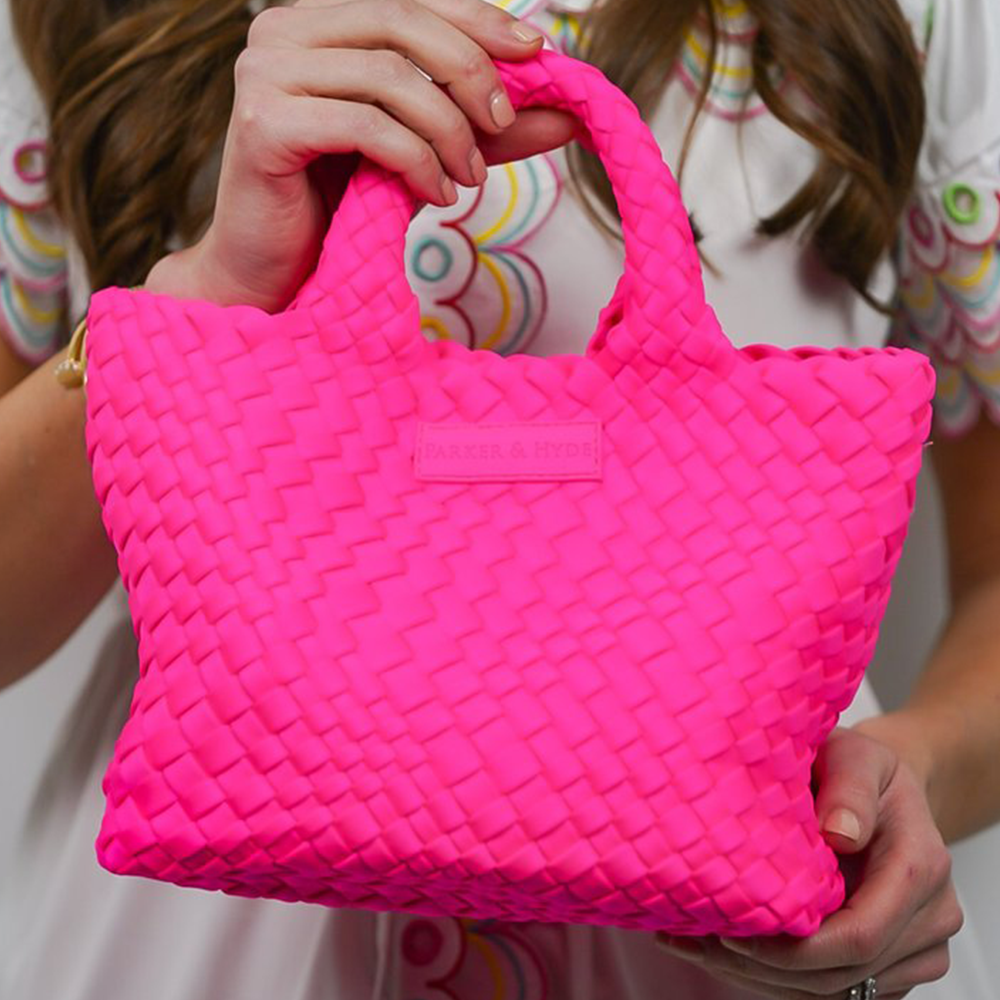 Woven Mini Tote